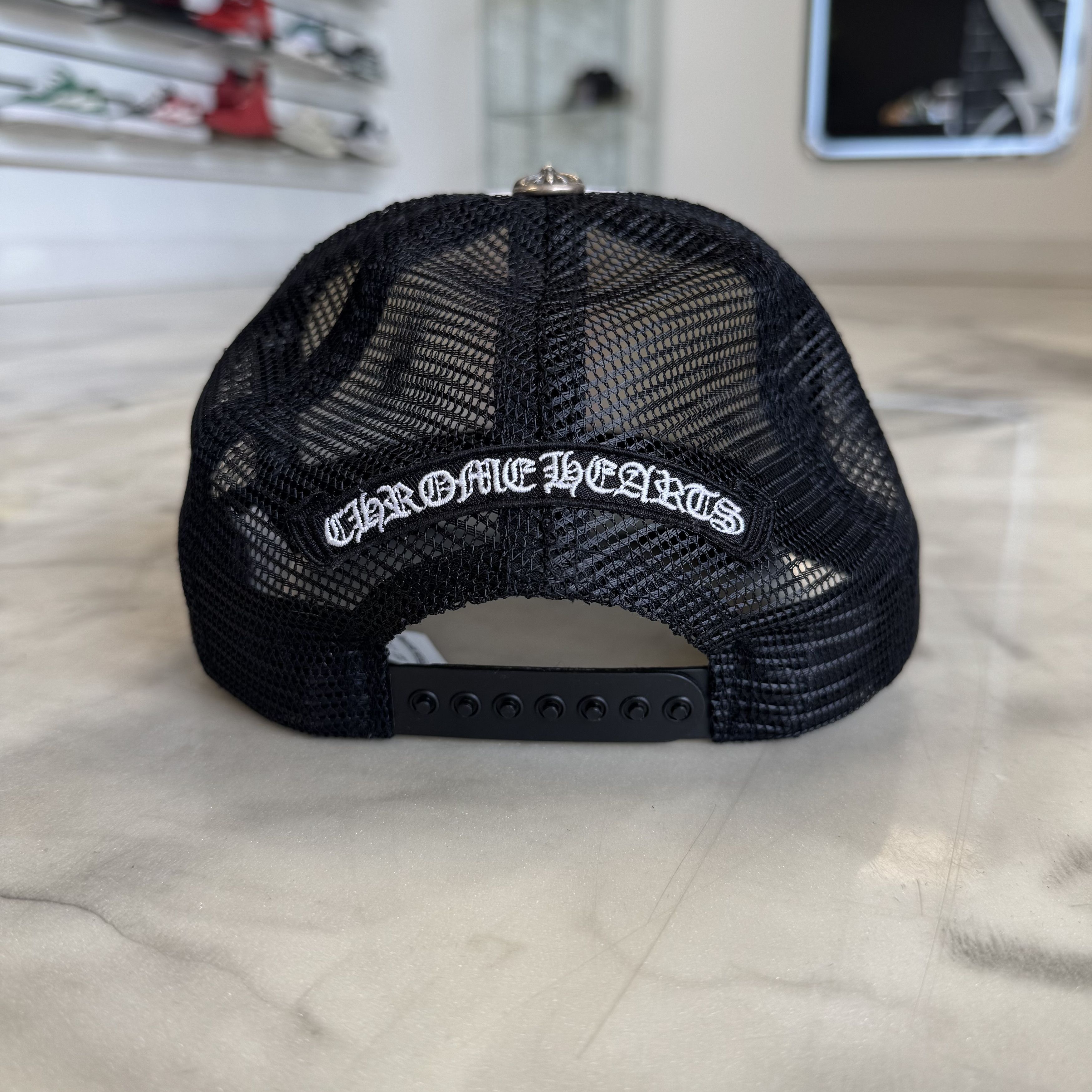 Chrome Hearts CHROME HEARTS EYECHART TRUCKER HAT Size ONE SIZE - 4 Thumbnail