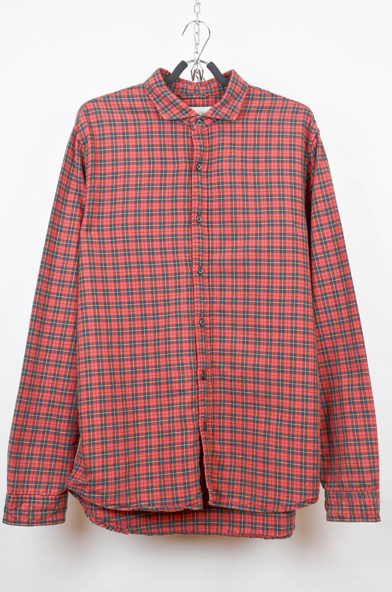 Denim & Supply Ralph Lauren Denim & Supply Ralph Lauren Red Plaid Flannel Shirt XL Size US XL / EU 56 / 4 - 1 Thumbnail