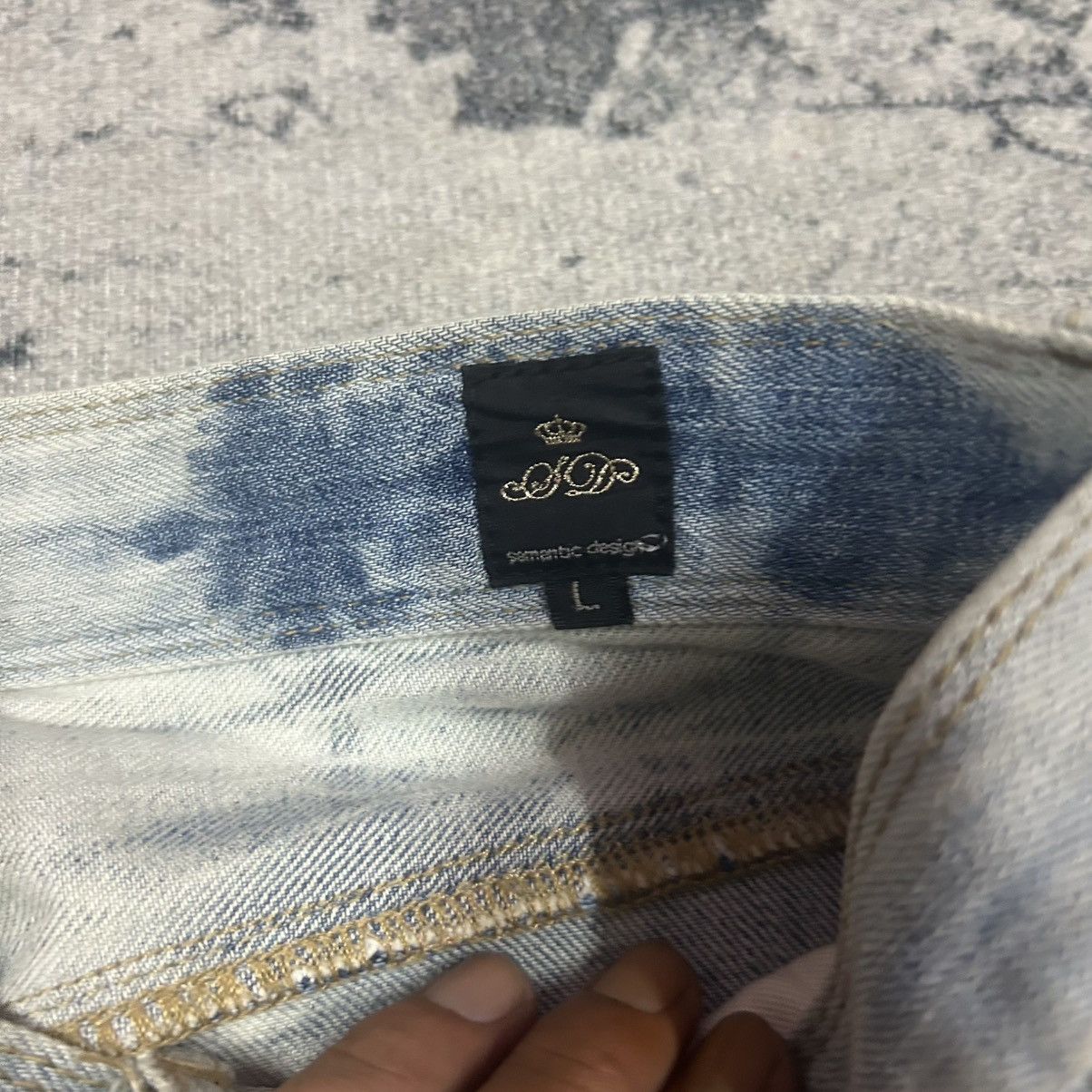 semanticdesign Vintage Japan SematicDesign Nice design Denim Jeans Size US 32 / EU 48 - 4 Thumbnail