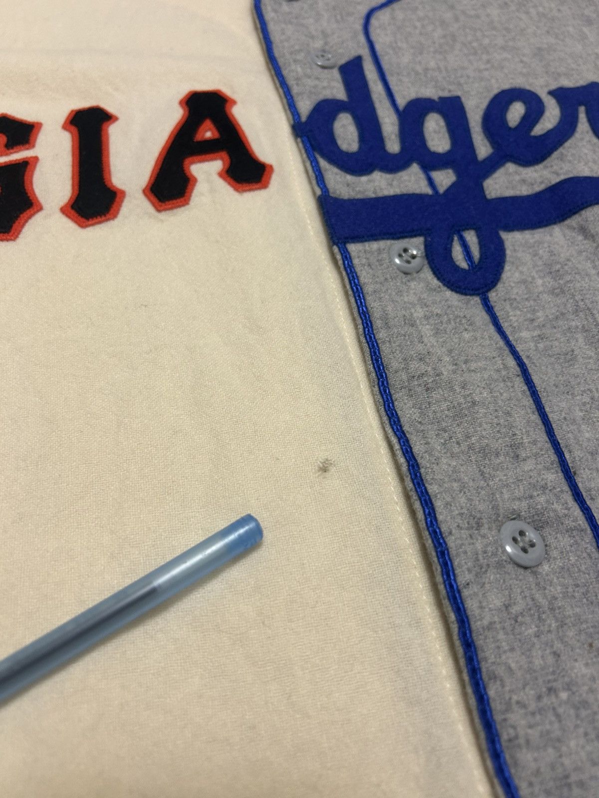 Mitchell & Ness Dodgers/Giants Mitchell & Ness - Cream & Gray XL Size US XL / EU 56 / 4 - 7 Thumbnail