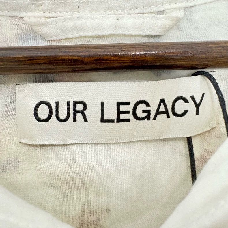 Our Legacy Our Legacy Silk cotton floral shirt Size US M / EU 48-50 / 2 - 4 Thumbnail