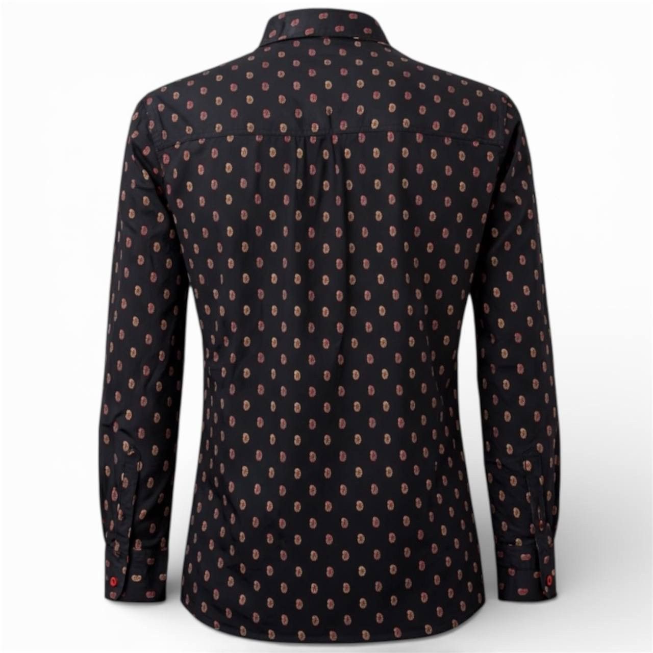 Other CLAUDIO LUGLI ITALY CLASSIC BLACK PURE COTTON MENS SHIRT XL Size US XL / EU 56 / 4 - 2 Thumbnail