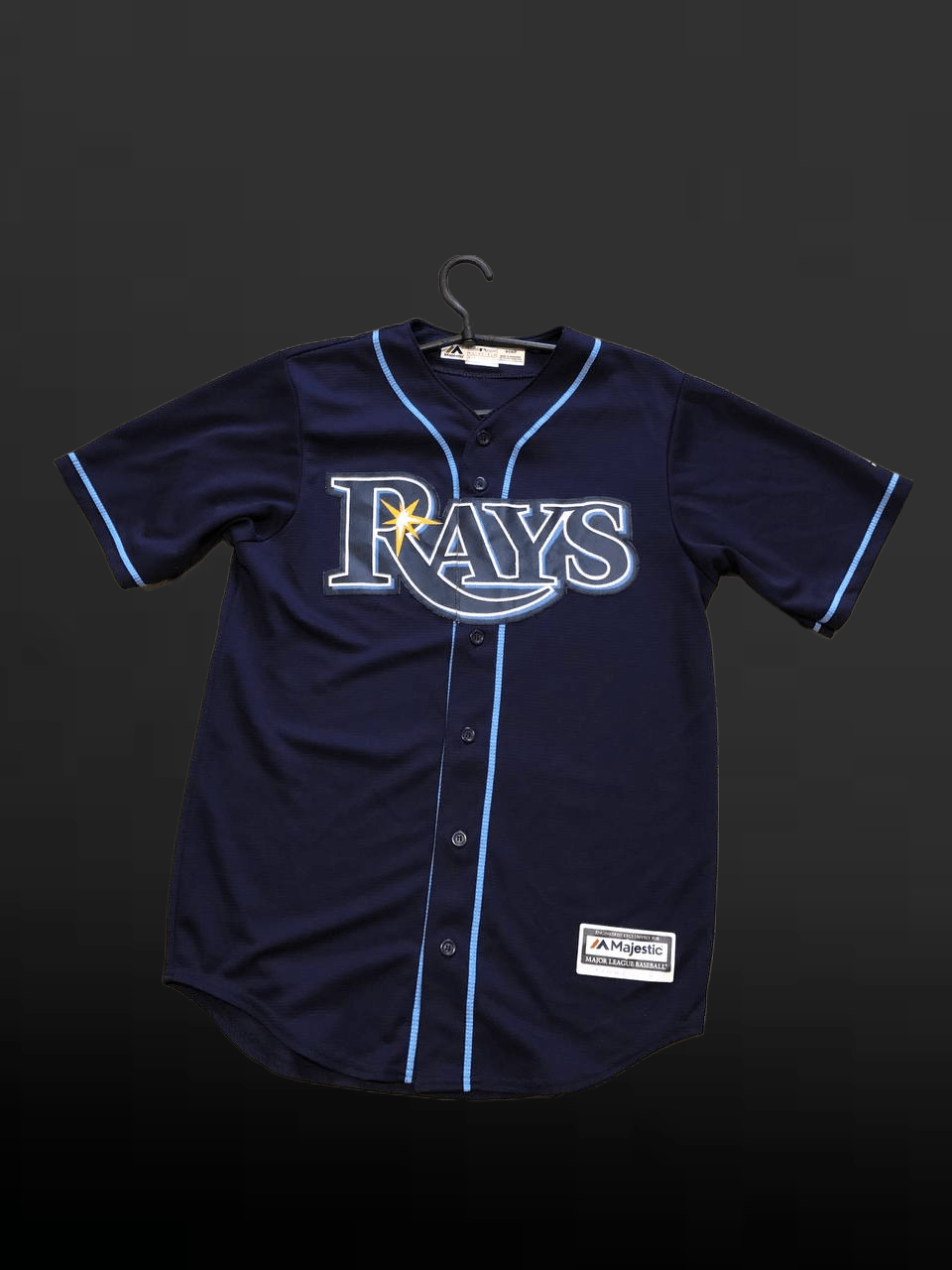Majestic Majestic Tampa Bay Rays MLB Baseball Jersey Navy Blue Size US S / EU 44-46 / 1 - 1 Thumbnail