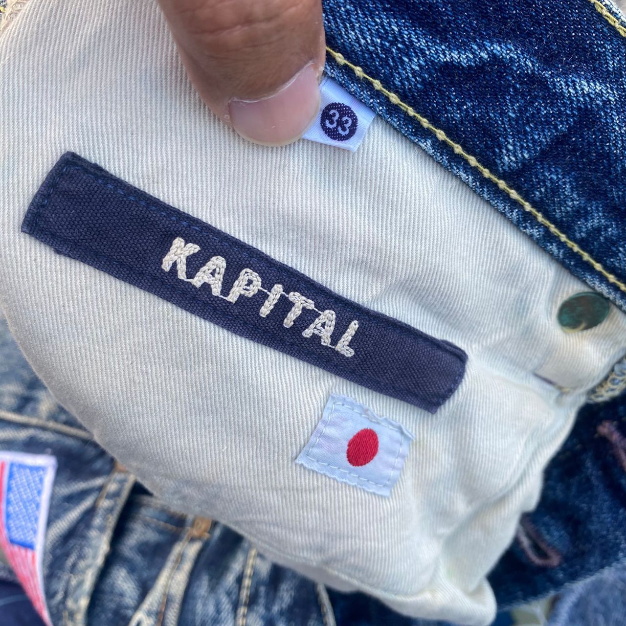 Kapital Kountry Vintage Kapital Hippies Denim Jeans Size US 32 / EU 48 - 17 Thumbnail