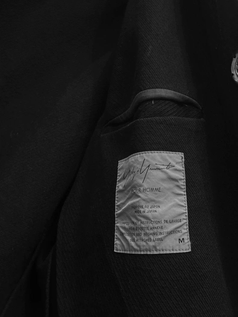Yohji Yamamoto yohji yamamoto 96SS tweed and junior denim jacket 2505-Next Size US M / EU 48-50 / 2 - 2 Thumbnail