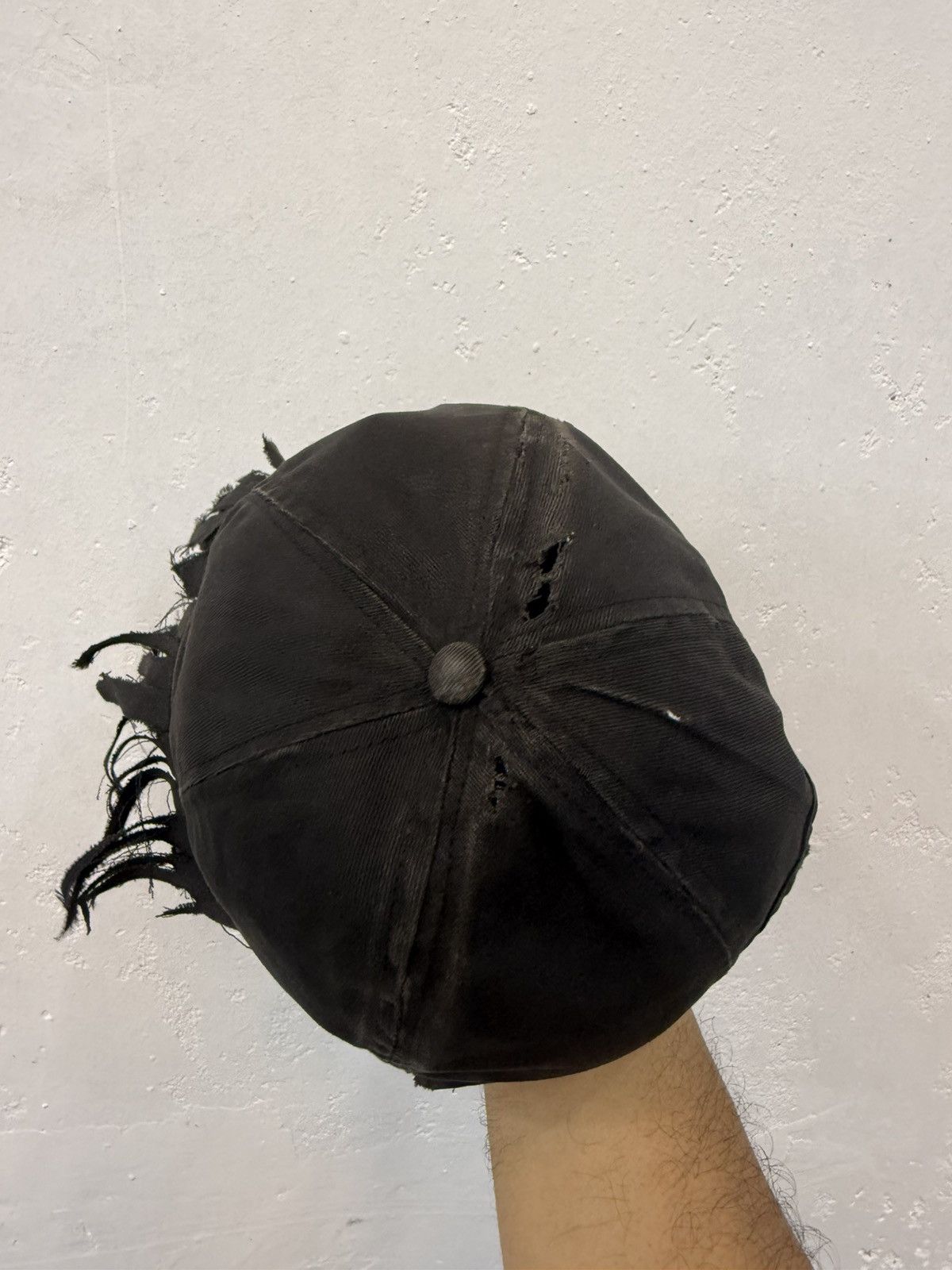 DKNY VTG Destroy Toasted DKNY Distress 6 Panel Hat Size ONE SIZE - 4 Thumbnail