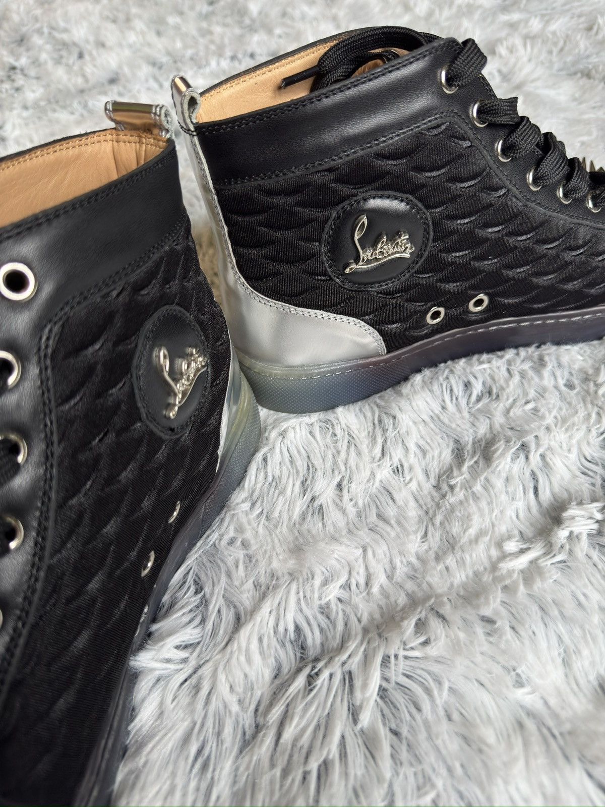 Christian Louboutin Christian Louboutin Leopard Pattern Strass Spikes Size US 8.5 / EU 41-42 - 5 Thumbnail