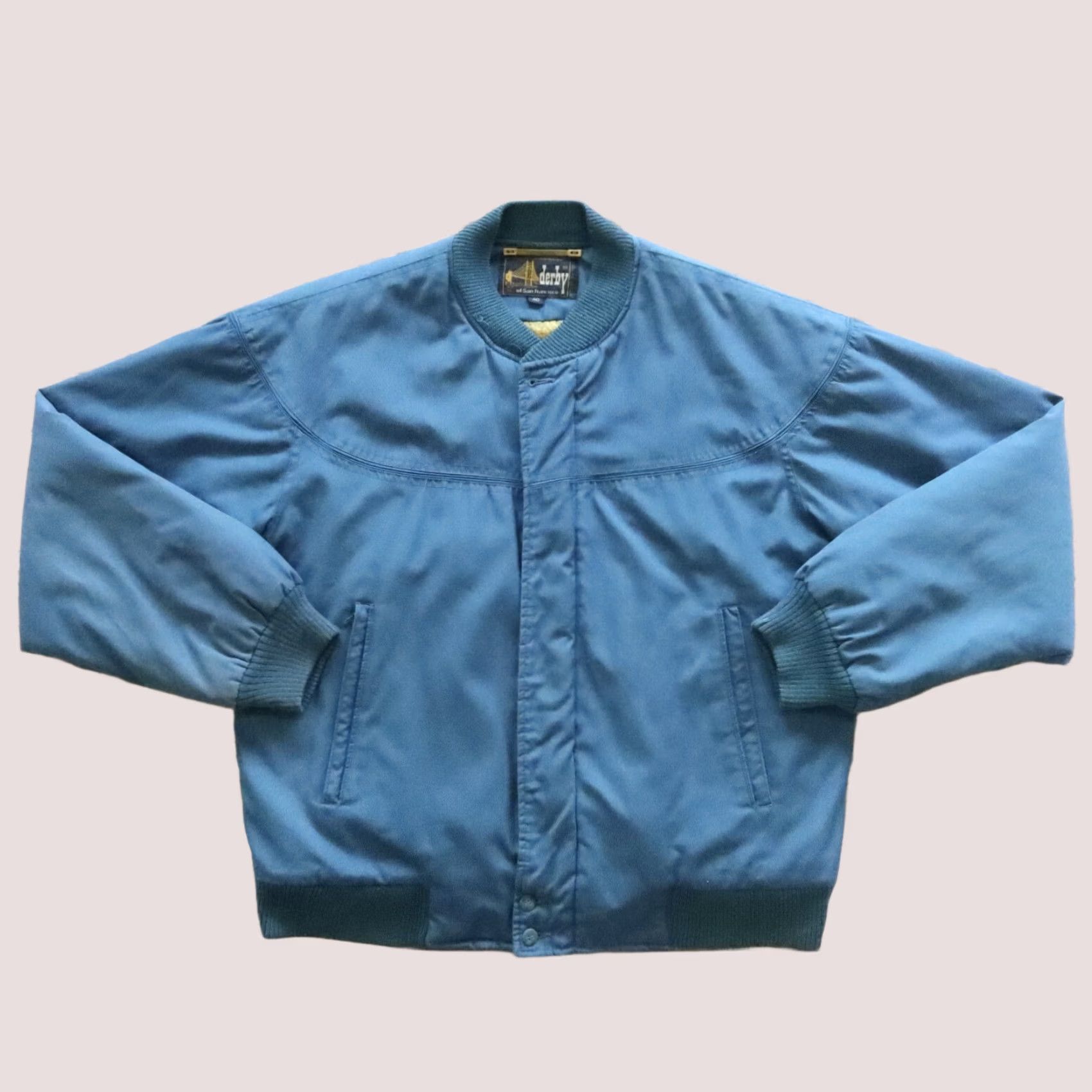 Vintage Vintage Derby San Francisco Paisley Lined Jacket 40 Blue Size US XXS / EU 40 - 1 Thumbnail
