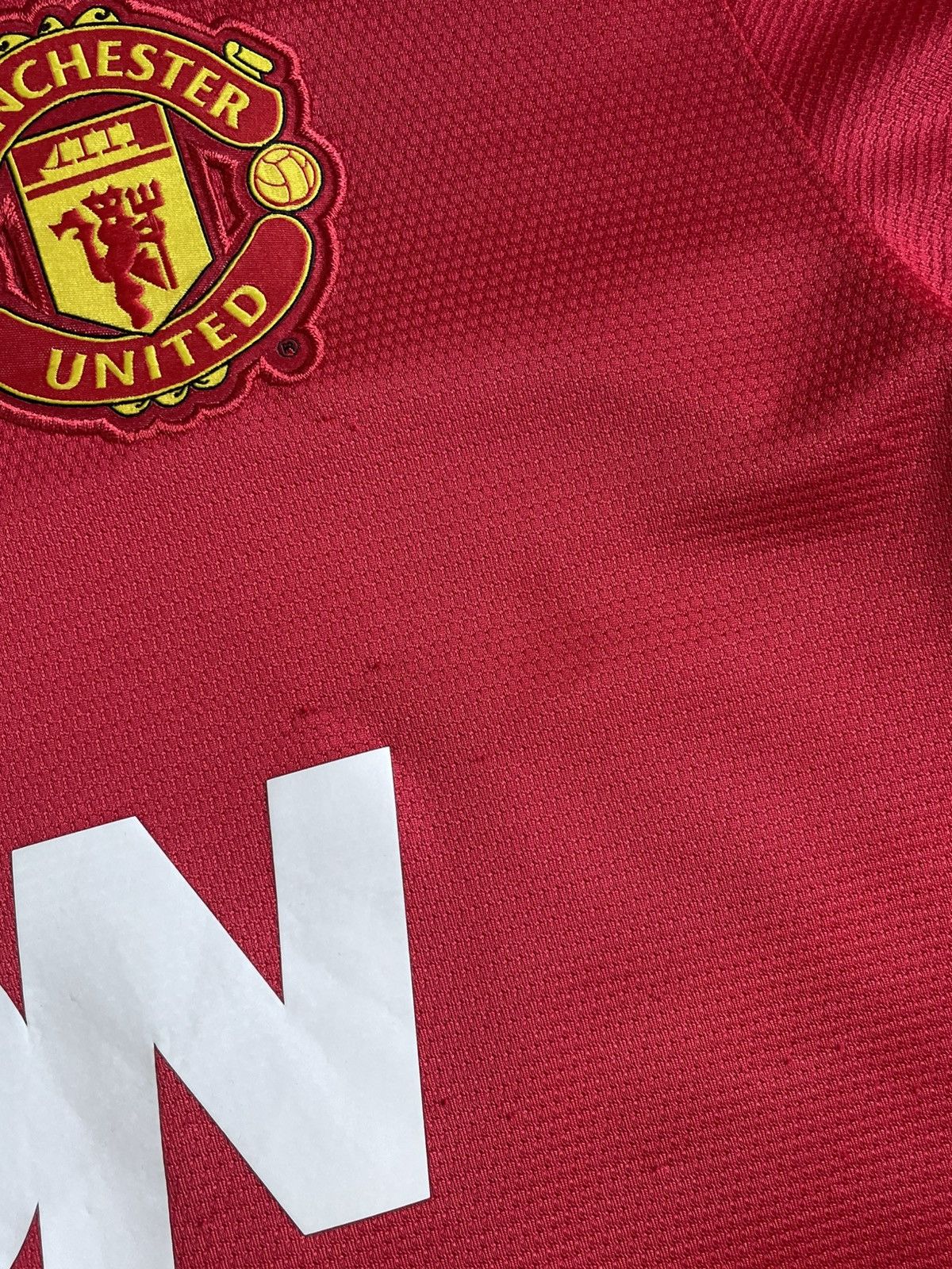 Nike Nike Manchester United 2013/14 Home Blockcore Jersey Size US L / EU 52-54 / 3 - 16 Thumbnail