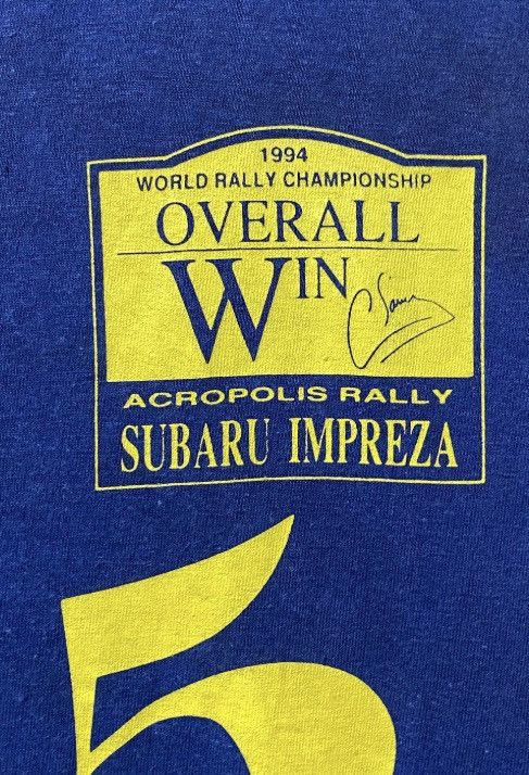 Vintage Vintage 1994 World Rally Championships Rally subaru Impreza Size US M / EU 48-50 / 2 - 2 Thumbnail
