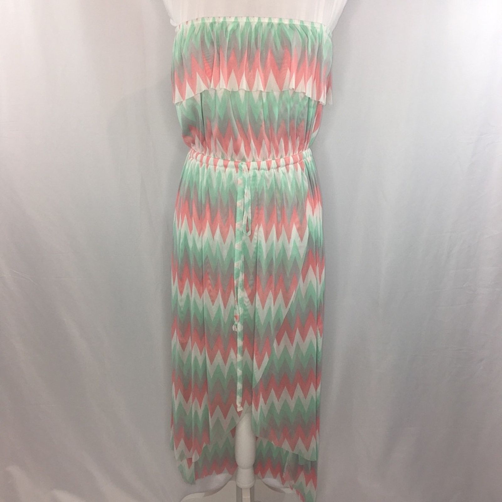 Cynthia Rowley Cynthia Rowley Women's Strapless Hi Low Maxi Dress Size XL Size XL / US 12-14 / IT 48-50 - 6 Thumbnail