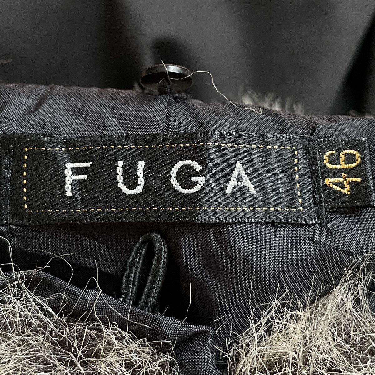 ジャケット・アウター 00s fuga fur trench coat japanese label Vintage Japanese Brand FUGA Fur Trench Coat 2000s