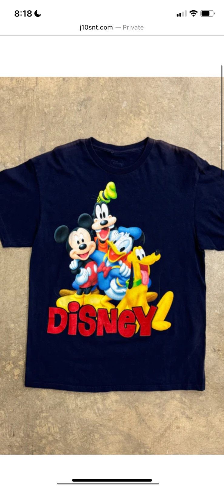 Vintage Vintage Disneyland Tee Mickey Mouse Size US L / EU 52-54 / 3 - 1 Thumbnail