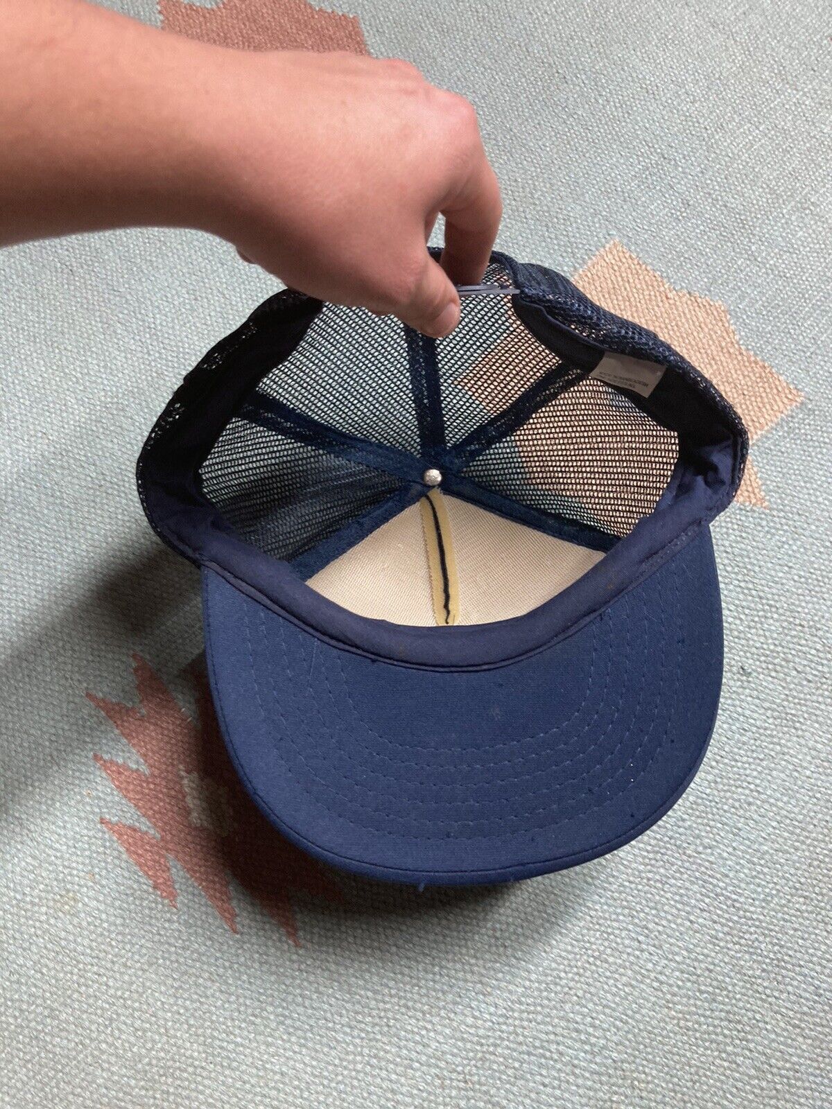 Vintage VTG trucker hat if you like sex travel take fuc*ing hike Size ONE SIZE - 5 Thumbnail