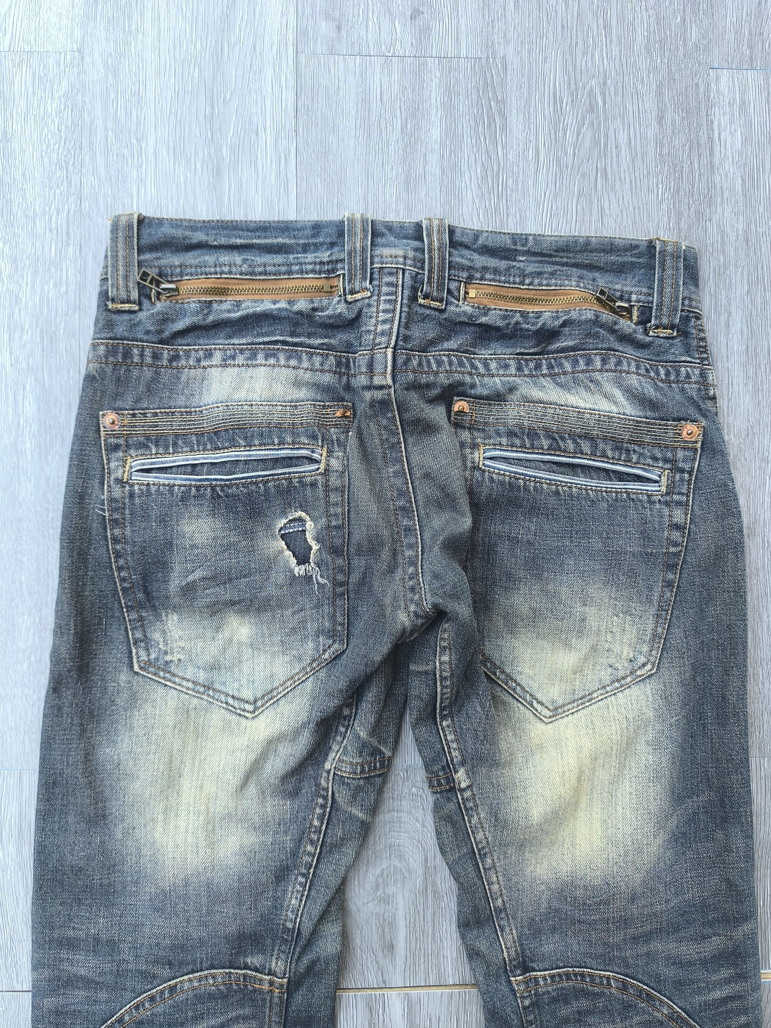 If Six Was Nine × Le Grande Bleu (L.G.B.) Made in Heaven Washed DENIM Size US 34 / EU 50 - 8 Thumbnail