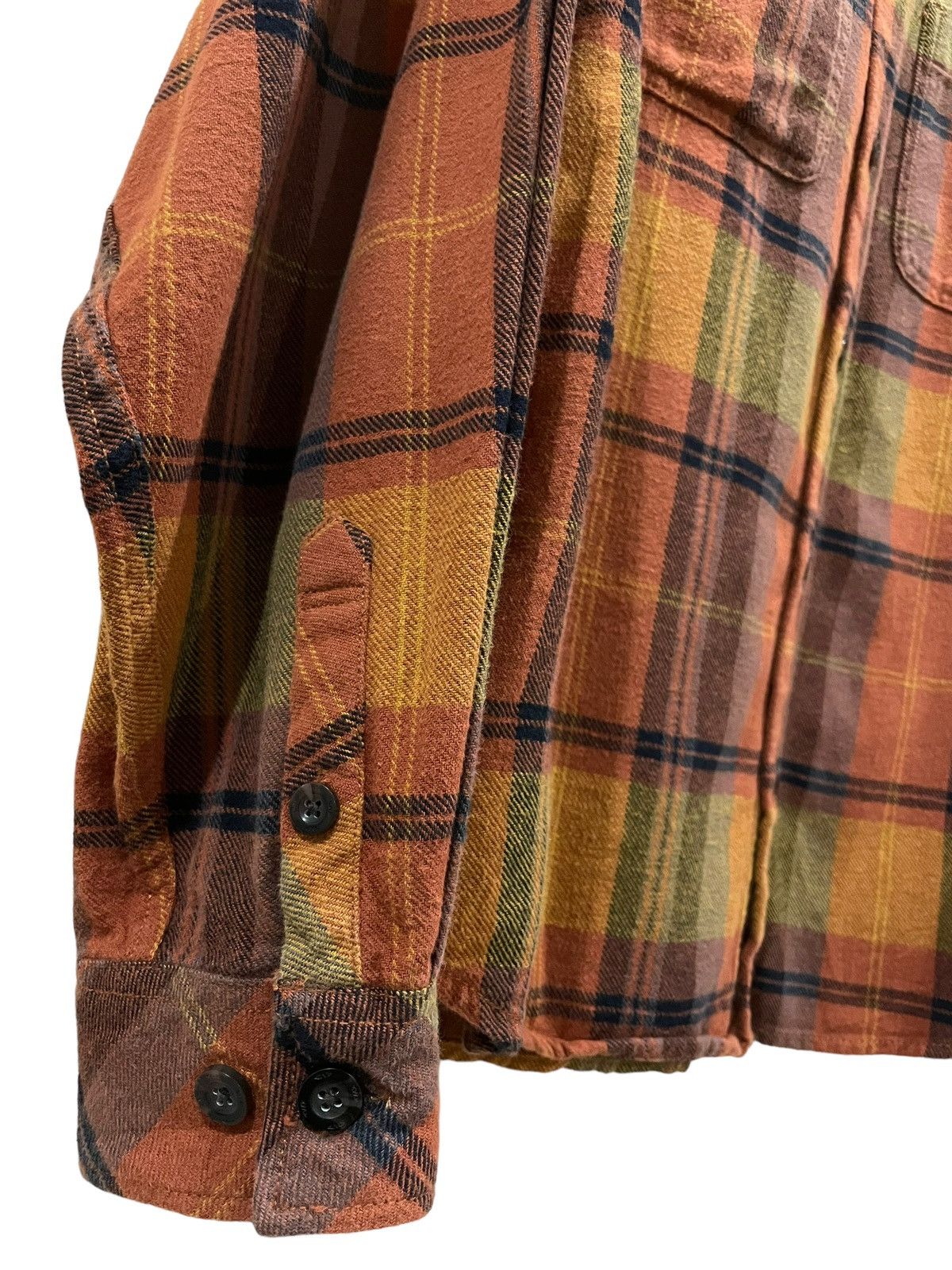 Japanese Brand AWA Travis Scott Style Relaxed Fix Tartan Plaid Flannel Size US M / EU 48-50 / 2 - 6 Thumbnail