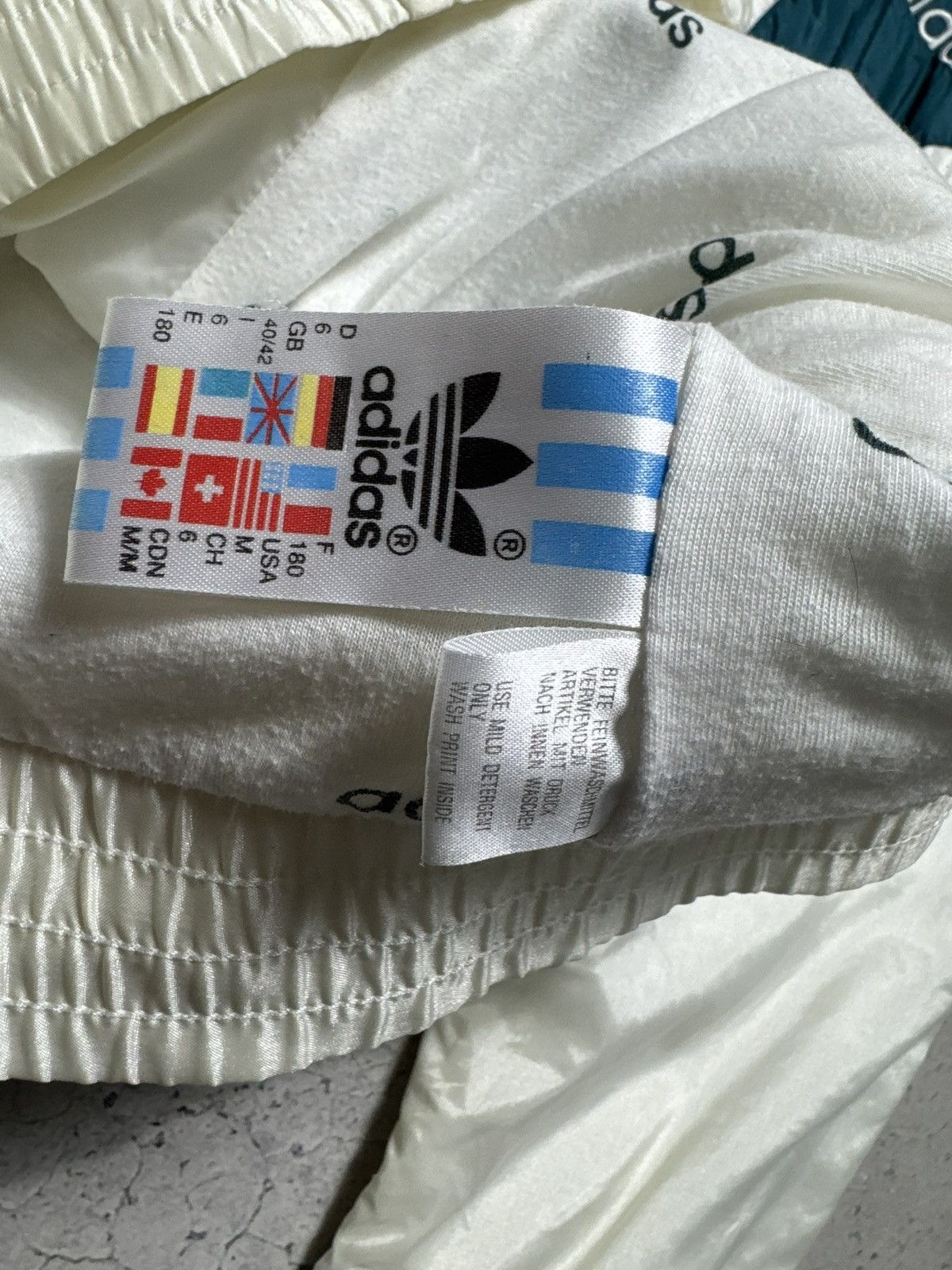 Adidas Adidas Vintage 90’s Nylon Track Suit Jacket & Pants Size US M / EU 48-50 / 2 - 7 Thumbnail