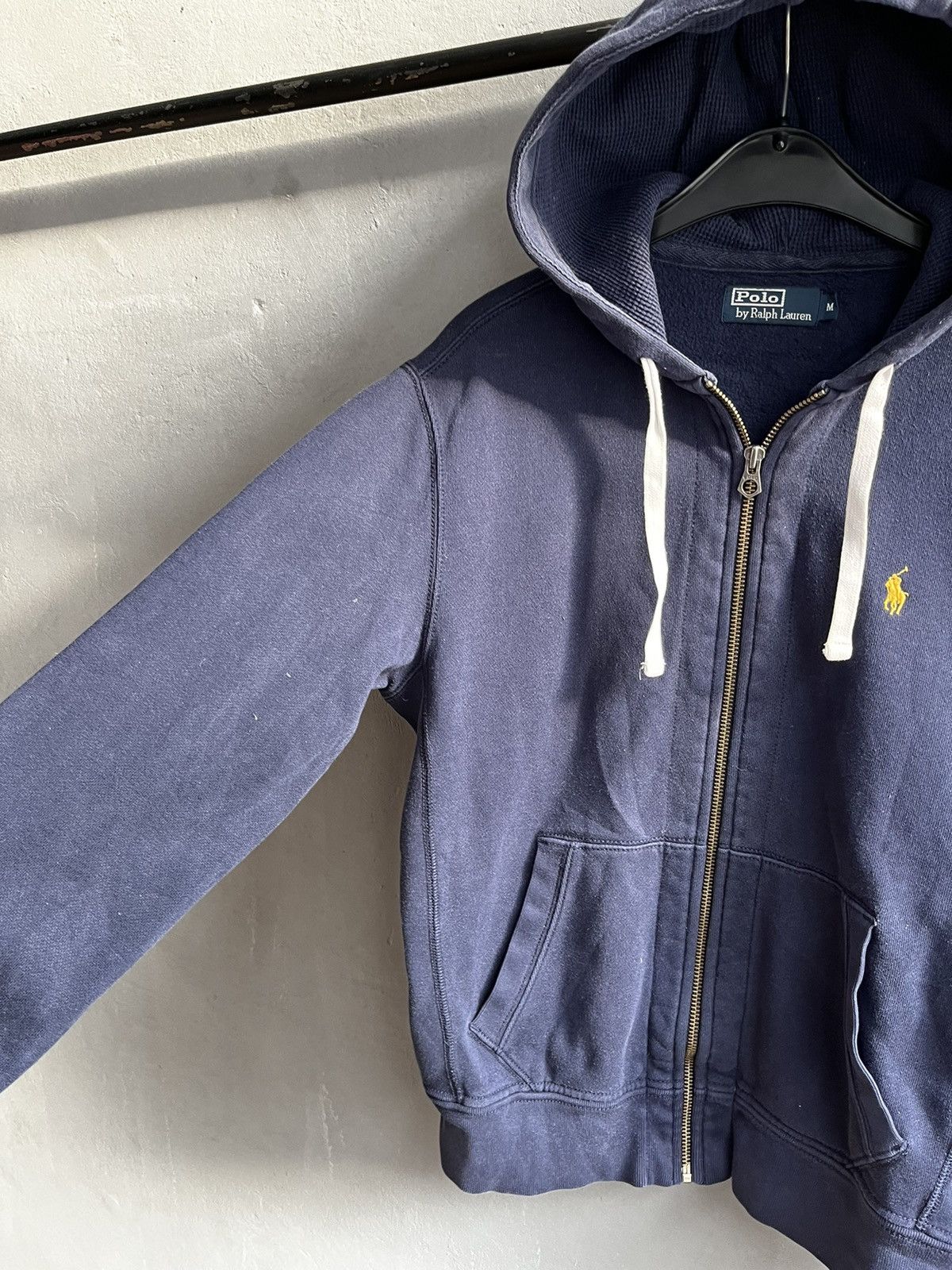 Ralph Lauren × Vintage Ralph Lauren zip hoodie vintage side M Size US M / EU 48-50 / 2 - 9 Thumbnail