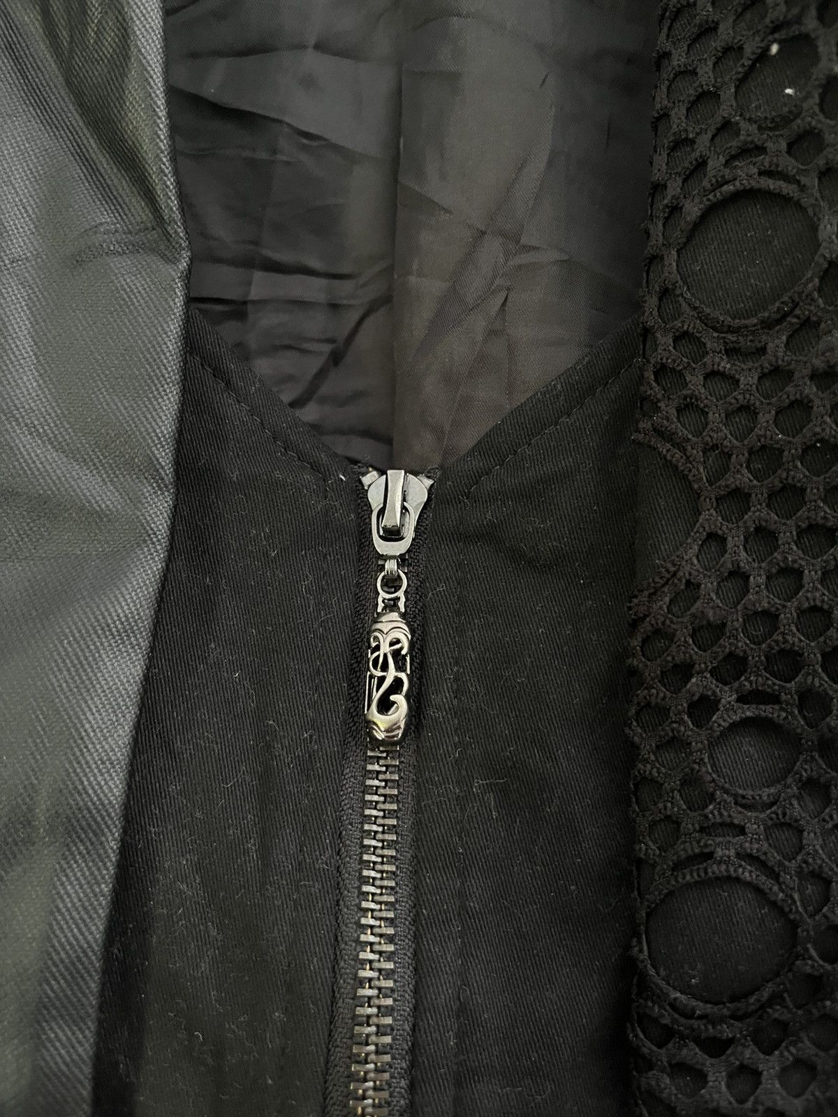 Japanese Brand Crazy Punk rave lace up bondage vkei waxed jacket Size US M / EU 48-50 / 2 - 8 Thumbnail