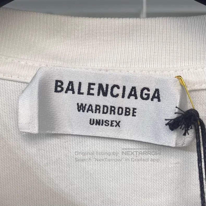 Balenciaga Balenciaga White Short Sleeve T-Shirt with Double B Mosaic Size US XS / EU 42 / 0 - 6 Thumbnail