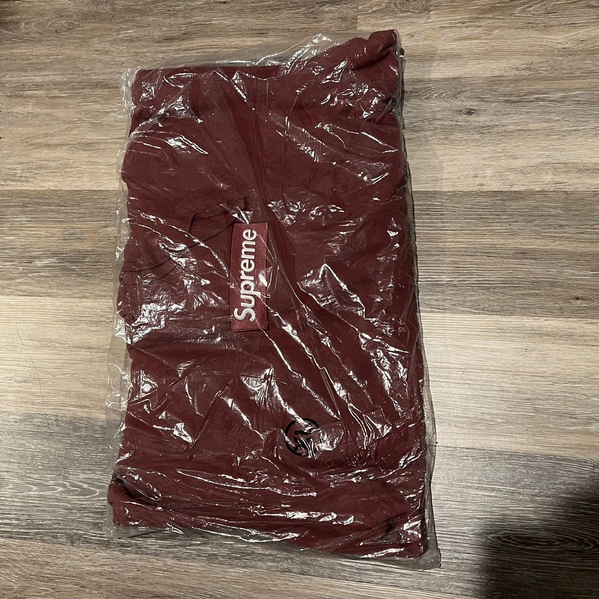 Supreme Plum Box Logo hoodie