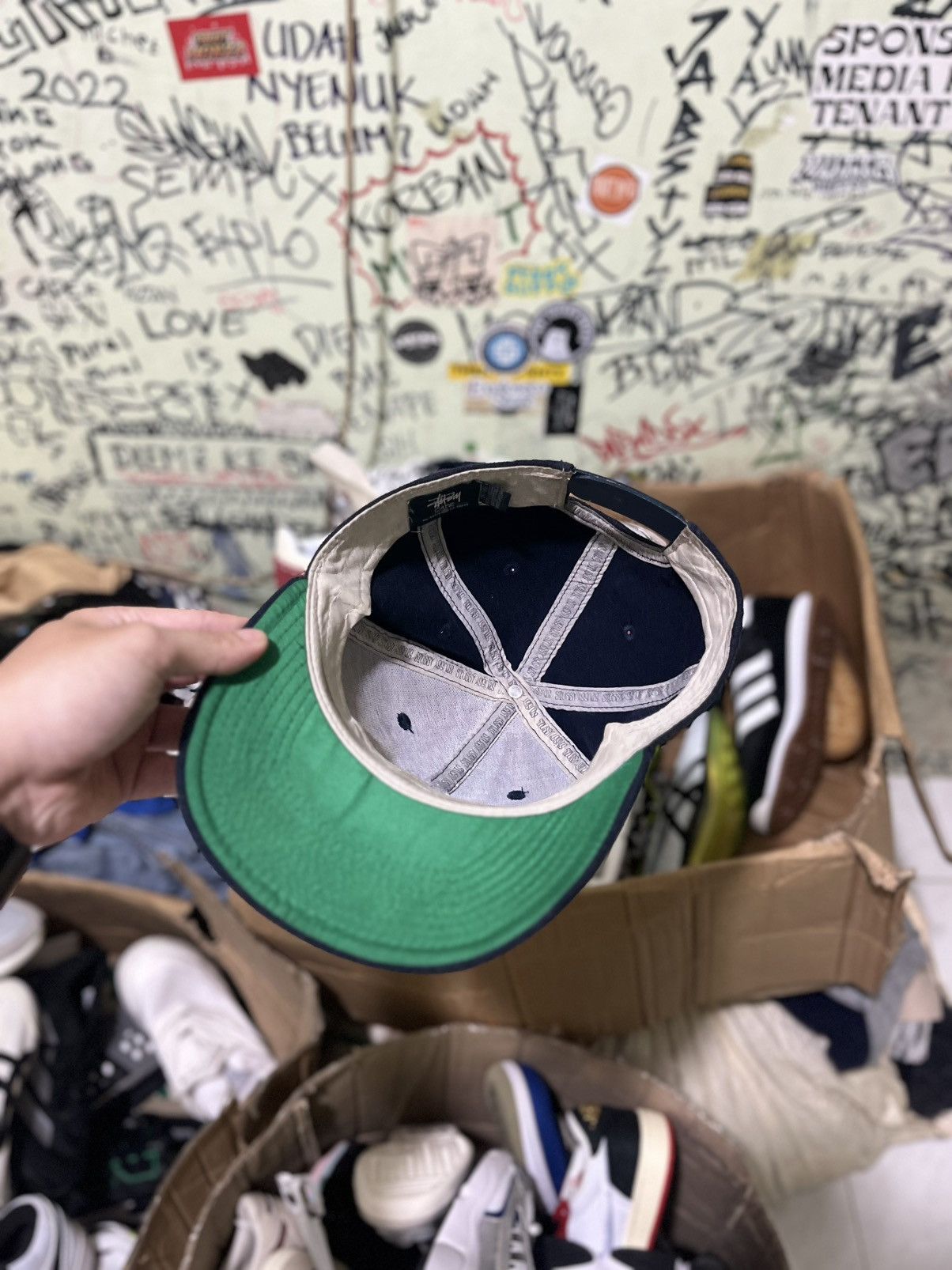 Stussy Stussy Logo S SnapBack Size ONE SIZE - 4 Thumbnail