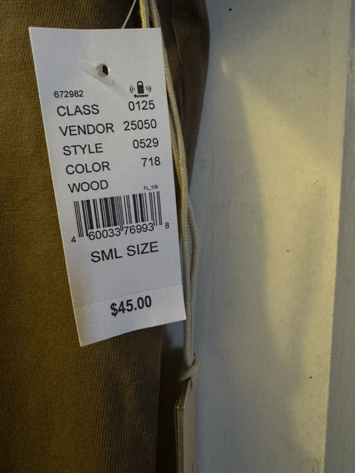 Fear of God Fear Of God Essentials Tee “Wood” FW22 Size Small Size US S / EU 44-46 / 1 - 7 Thumbnail