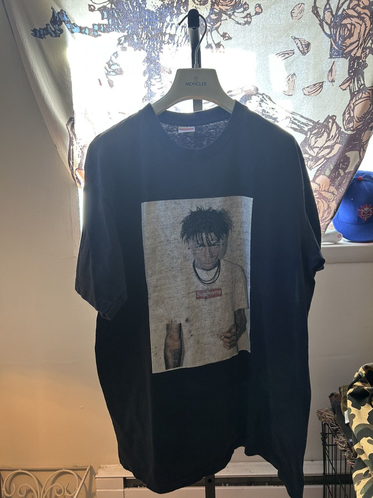 Supreme nba youngboy supreme black tee | Grailed