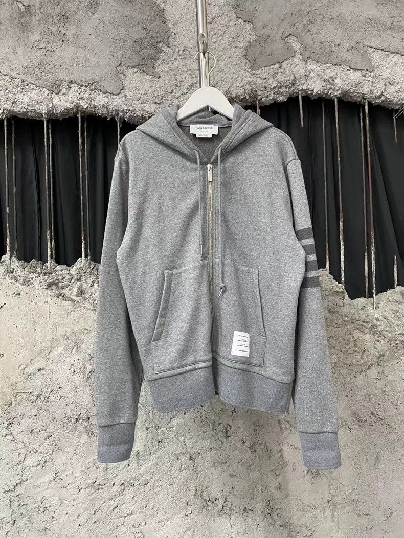 Thom Browne Thom Browne Zip Hoodie Jacket - dmc Size US M / EU 48-50 / 2 - 1 Thumbnail