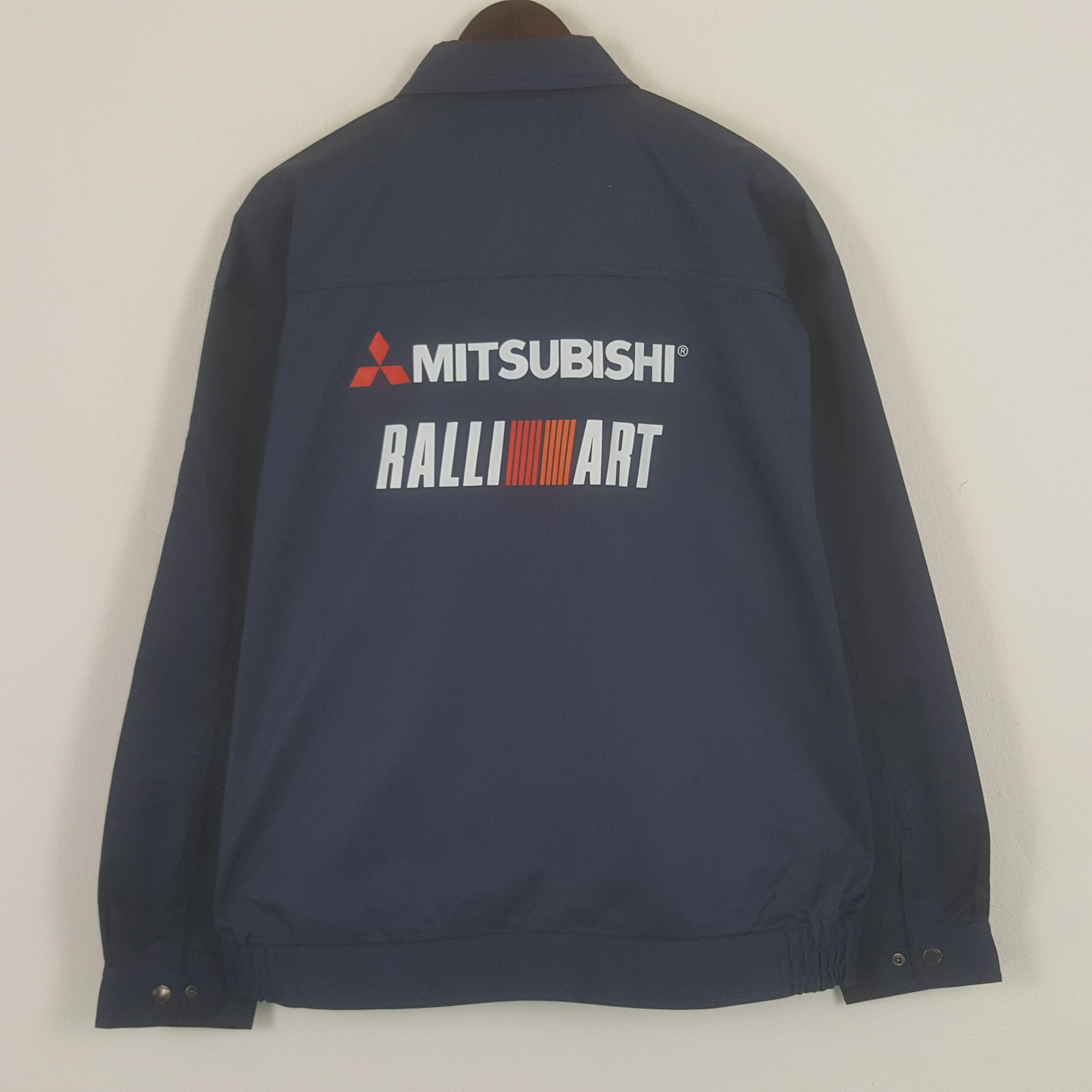 Vintage Mitsubishi Ralli Art Worker Custom Sport Jacket