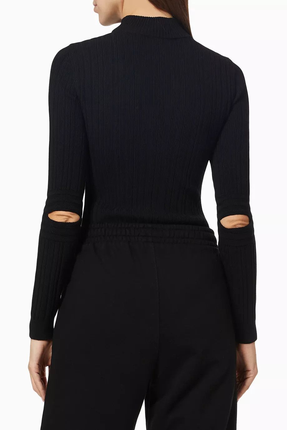 Off-White o1y1225 Logo Bodysuit in Black Size M / US 6-8 / IT 42-44 - 4 Thumbnail