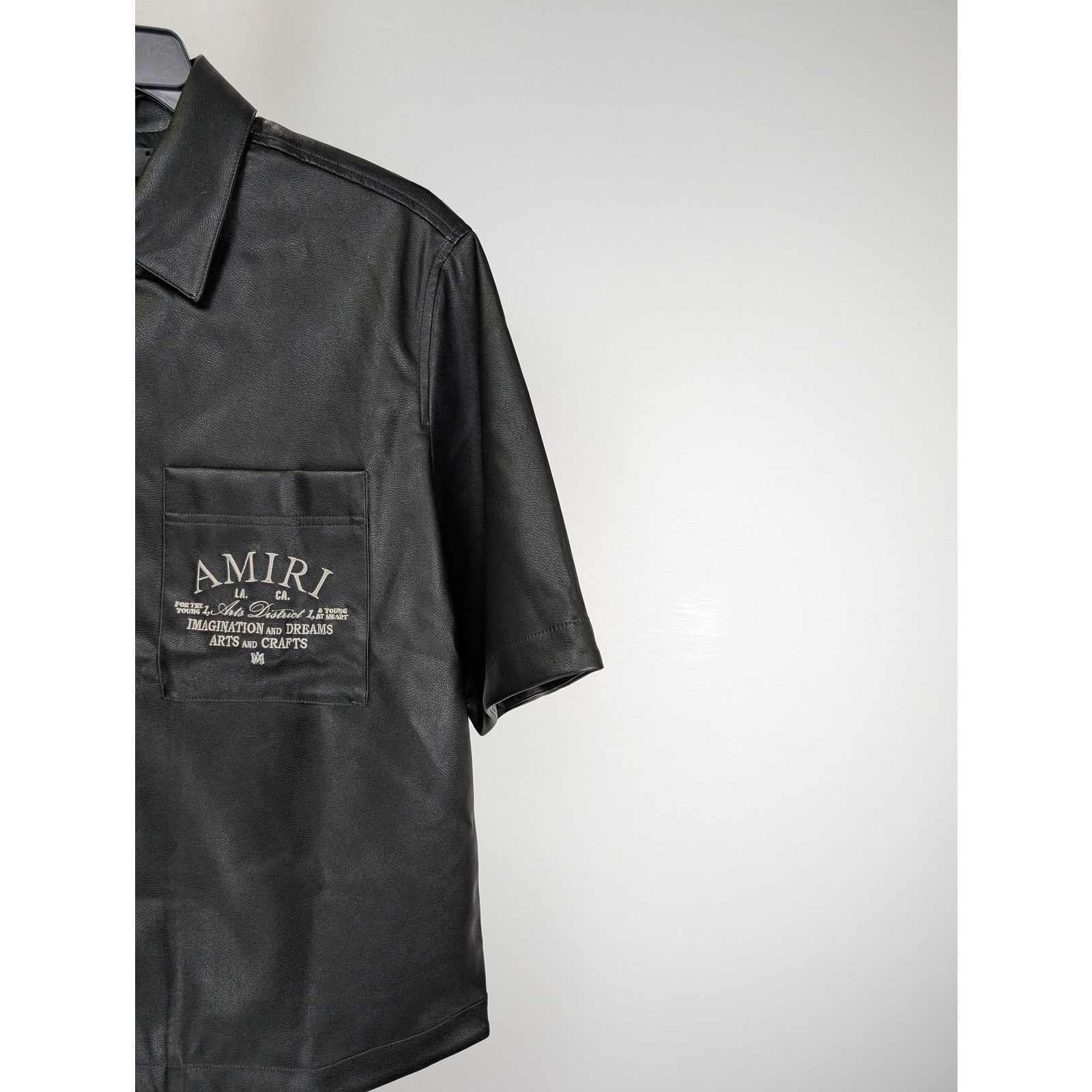 Amiri o1rshd1 Amiri Arts District Button up Shirt Jacket in Black Size US XXL / EU 58 / 5 - 4 Thumbnail