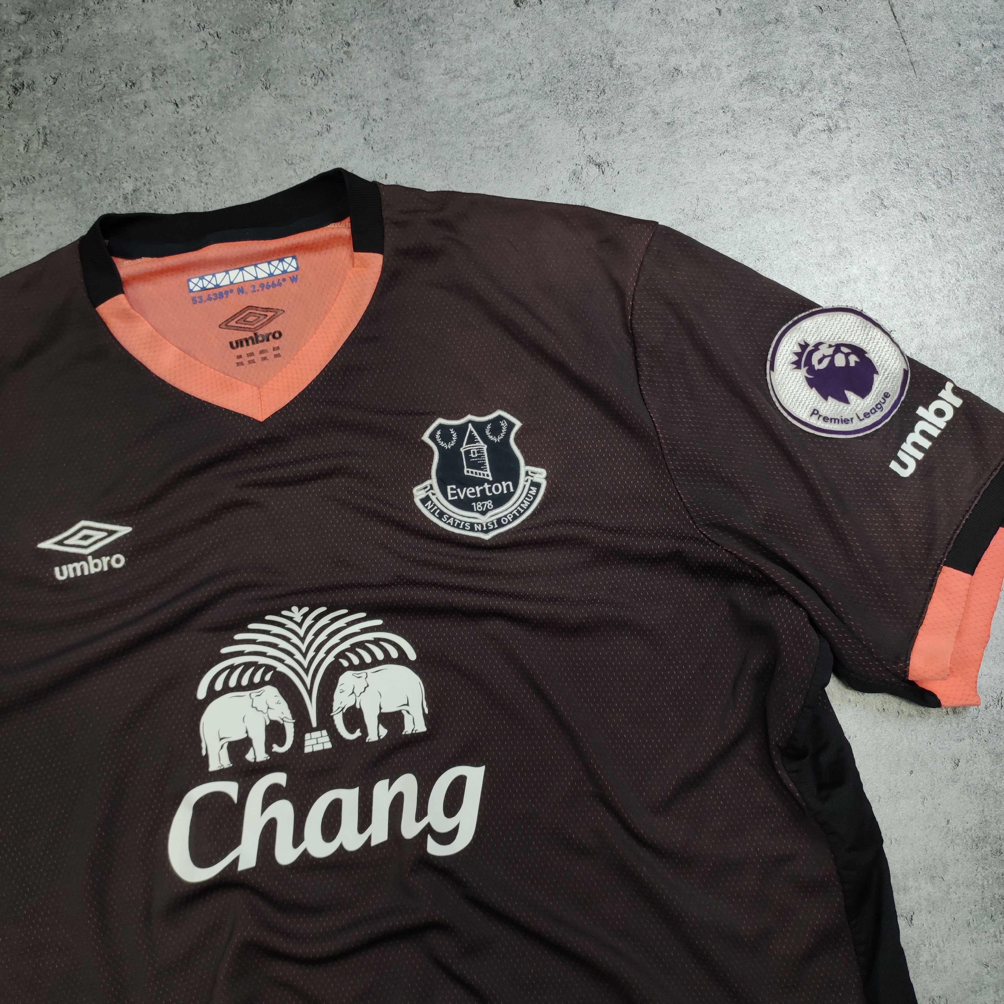 Other RARE Everton FC Umbro 2016/17 Football Away Jersey Size US XXL / EU 58 / 5 - 4 Thumbnail