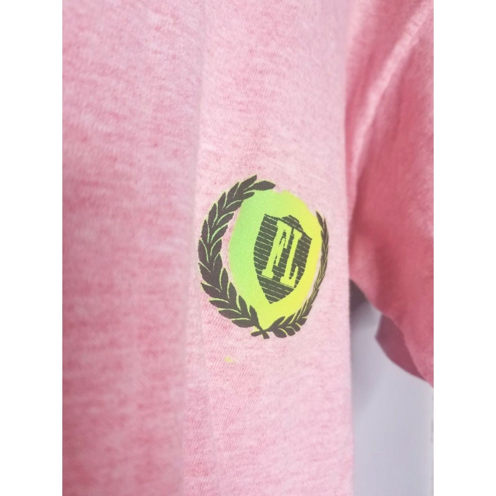 Vintage VTG 80s Mens L T Shirt Winter Haven FL Travel Souvenir USA Pink Single Stitch Graphic Print Short Sleeve Crew Neck Cotton Shirt Men Size US L / EU 52-54 / 3 - 5 Thumbnail