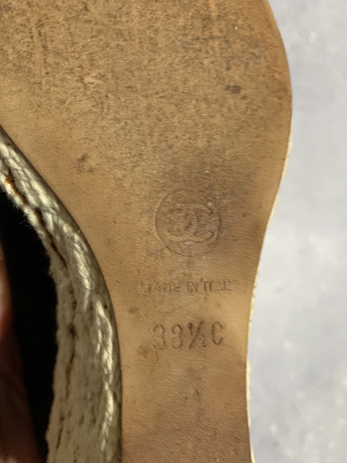 Chanel × Designer Authentic Chanel Platforms Sandals Women Black Size US 7.5 / IT 37.5 - 9 Thumbnail