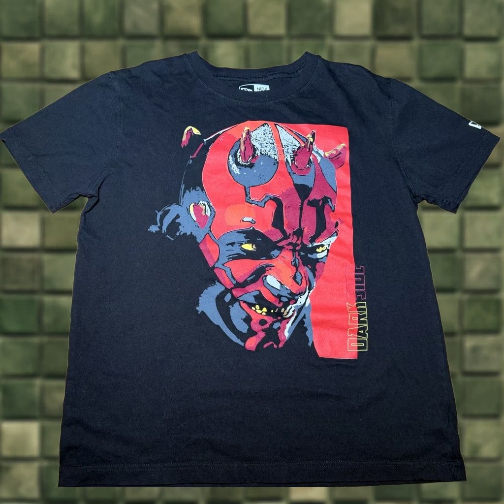 New Era VINTAGE Star Wars Darth Maul Dark Side T-Shirt Episode 1 Black Adult Medium Size US M / EU 48-50 / 2 - 1 Thumbnail