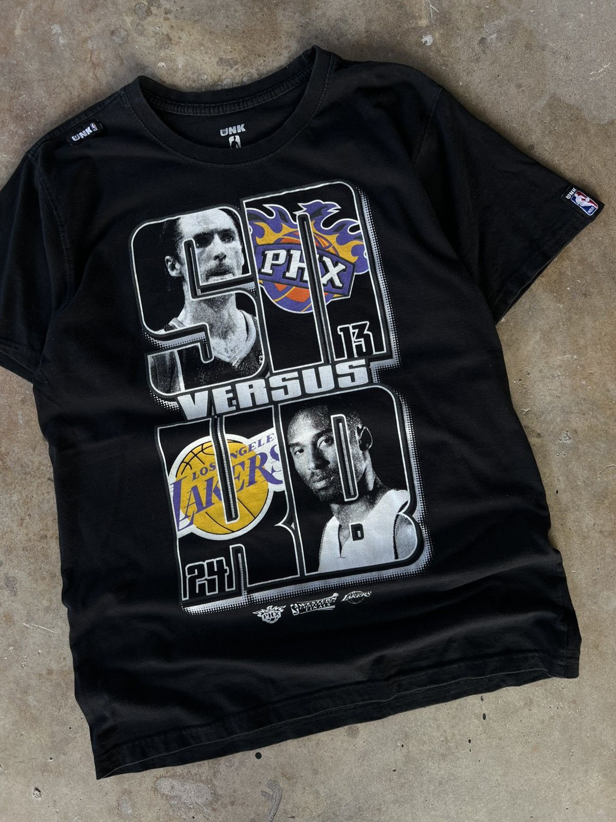 Starter Vintage NBA Kobe Bryant Lakers Steve Nash Suns T Shirt Size US M / EU 48-50 / 2 - 2 Thumbnail