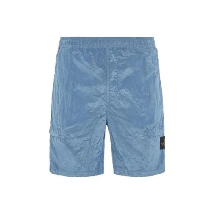 Stone Island Stone Island Casual Shorts in Light Blue Size US 29 - 1 Thumbnail