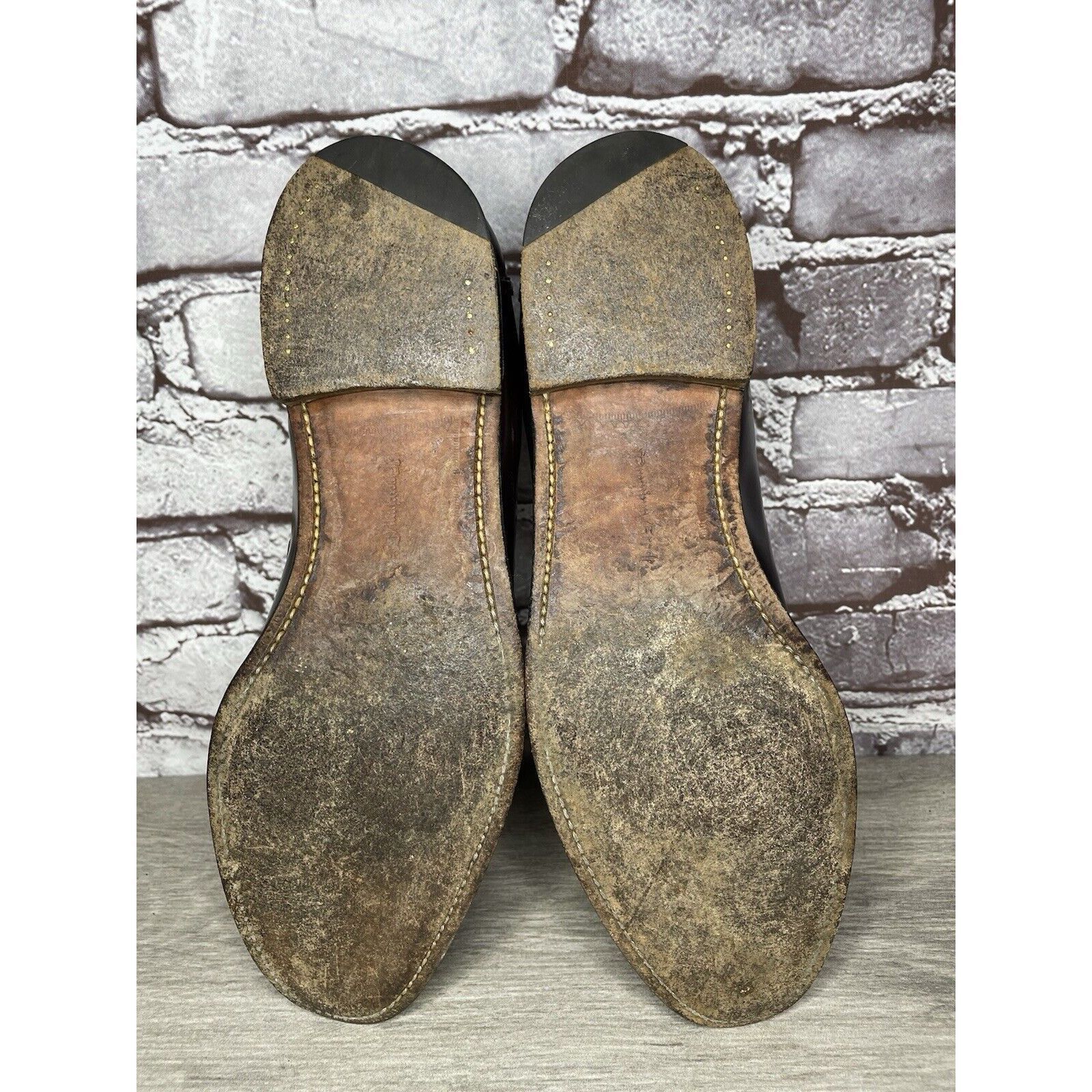 Other Vtg Royal Tweed Burgundy Leather Tassel Loafers Dress Shoes Size US 10 / EU 43 - 11 Thumbnail