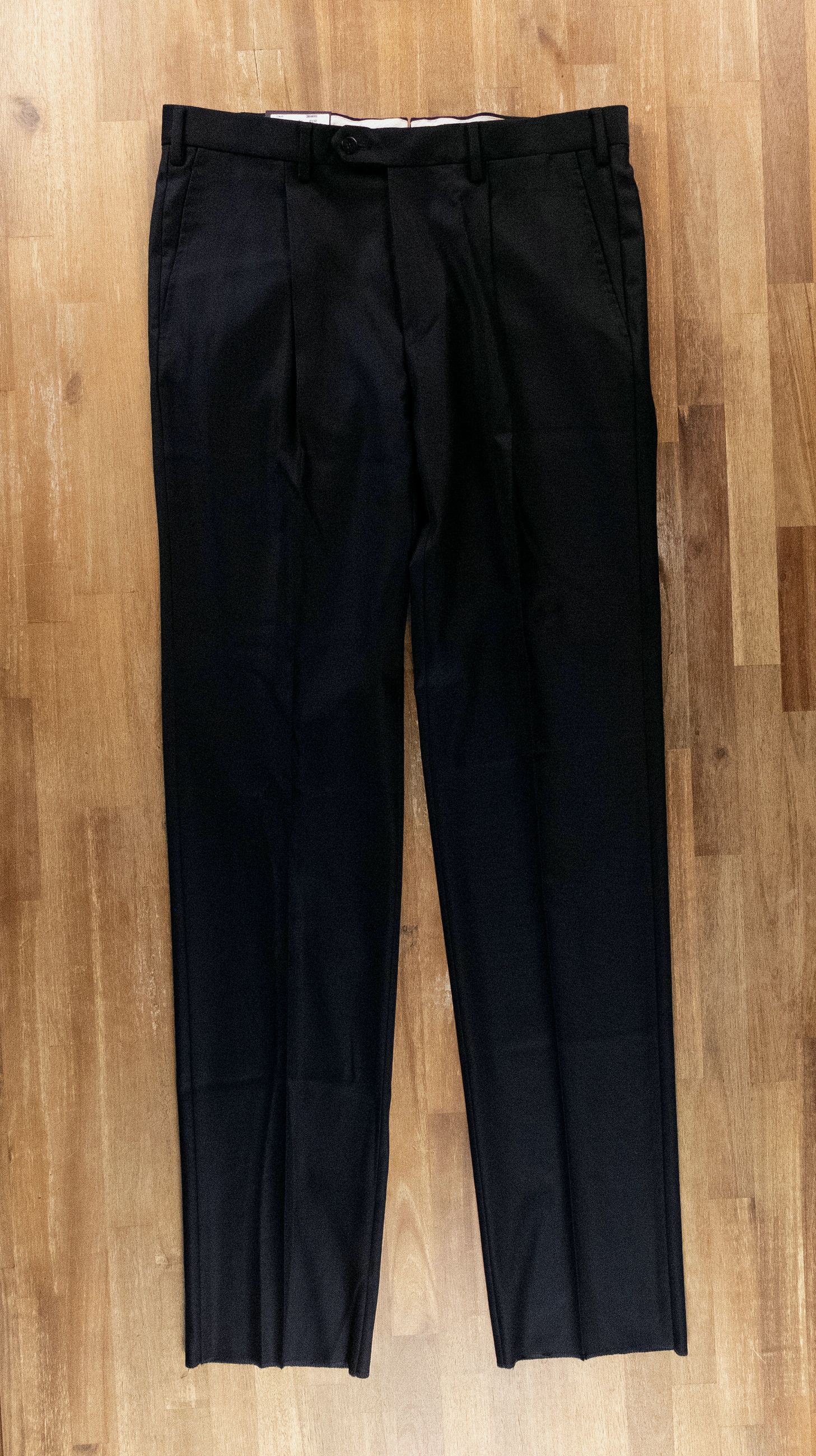 Caruso CARUSO navy blue wool dress pants trousers 34 / 50 Size US 34 / EU 50 - 1 Thumbnail