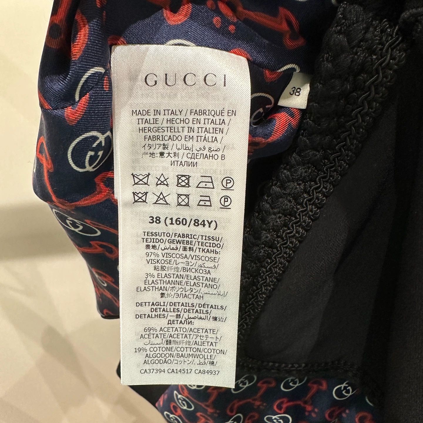 Gucci Gucci mar551 inner GG print gold button blazer 38 Size XS / US 0-2 / IT 36-38 - 4 Thumbnail
