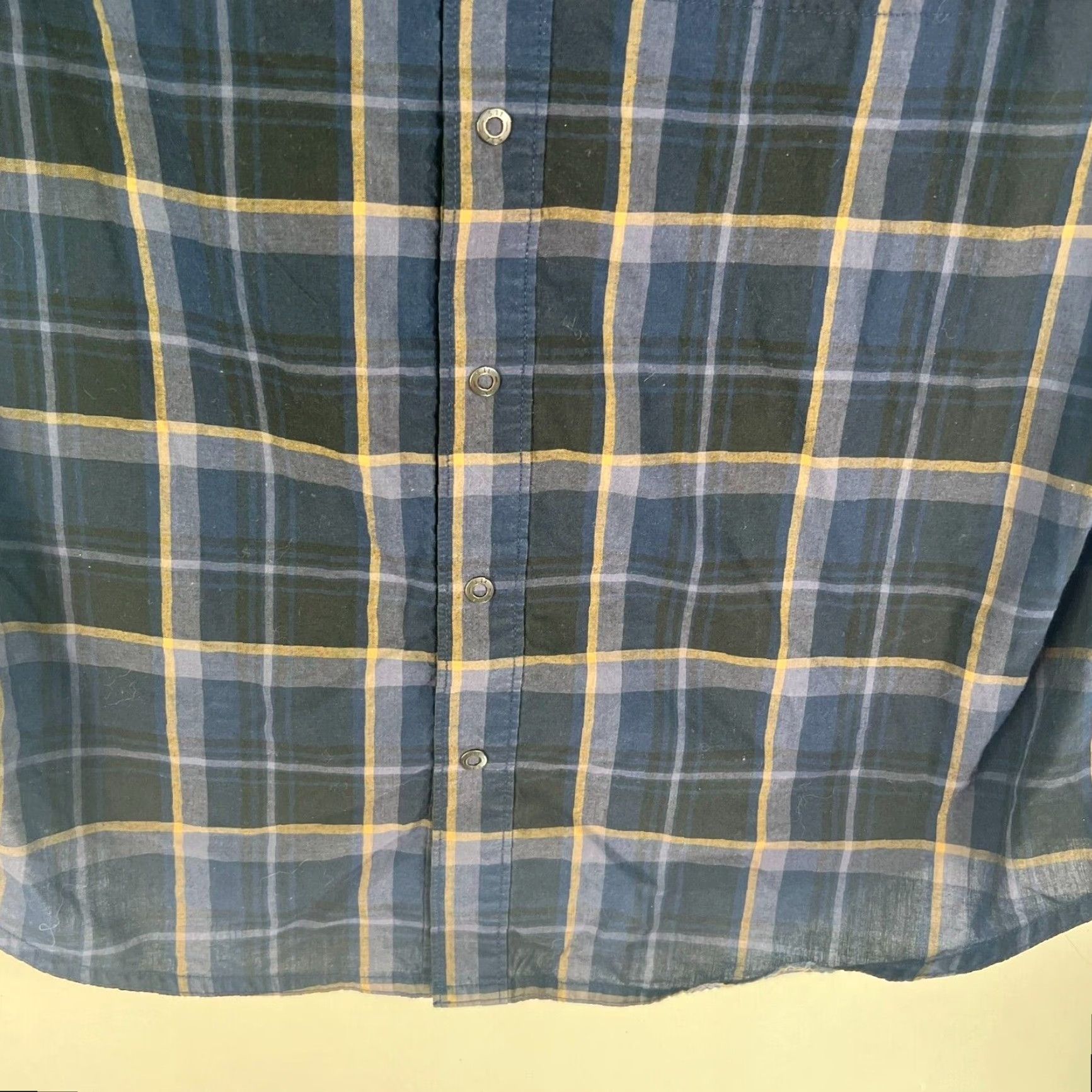 Vintage 5.11 Tactical Plaid Button-Up Shirt Mens Size M Blue Short Sleeve Casual Shirt Size US M / EU 48-50 / 2 - 4 Thumbnail