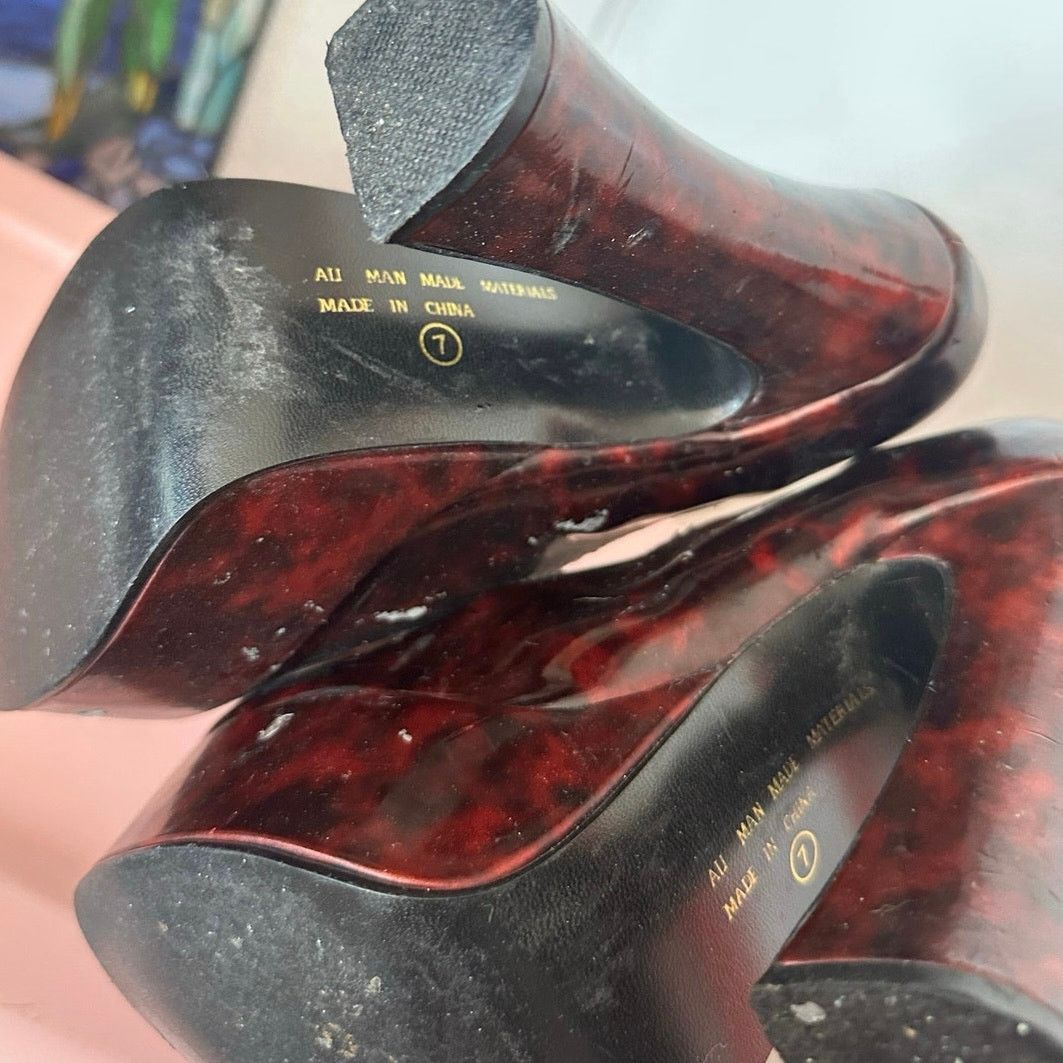 Other morbid threads vintage hot topic platform heels sandal shoes Size US 7 / IT 37 - 5 Thumbnail