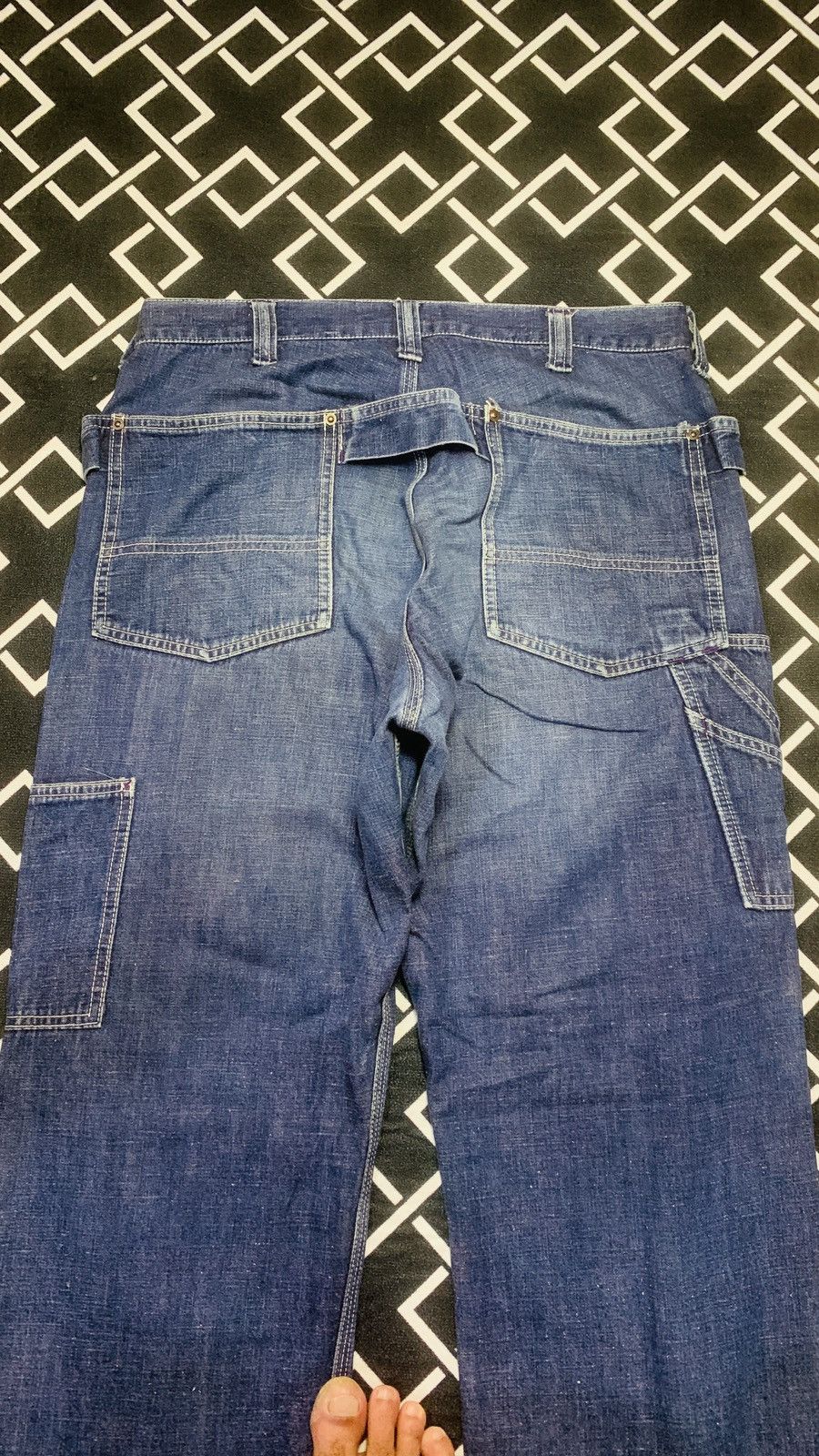 Needles Vtg Rare Nepenthes Carpenter Double Knee Pants Size US 32 / EU 48 - 6 Thumbnail