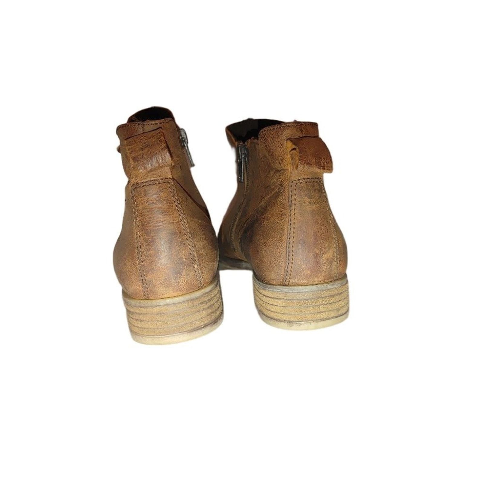JOSEF SEIBAL Josef Seibel Sienna 45 Vintage Leather Ankle Bootie Size 40 Size US 9.5 / IT 39.5 - 8 Thumbnail