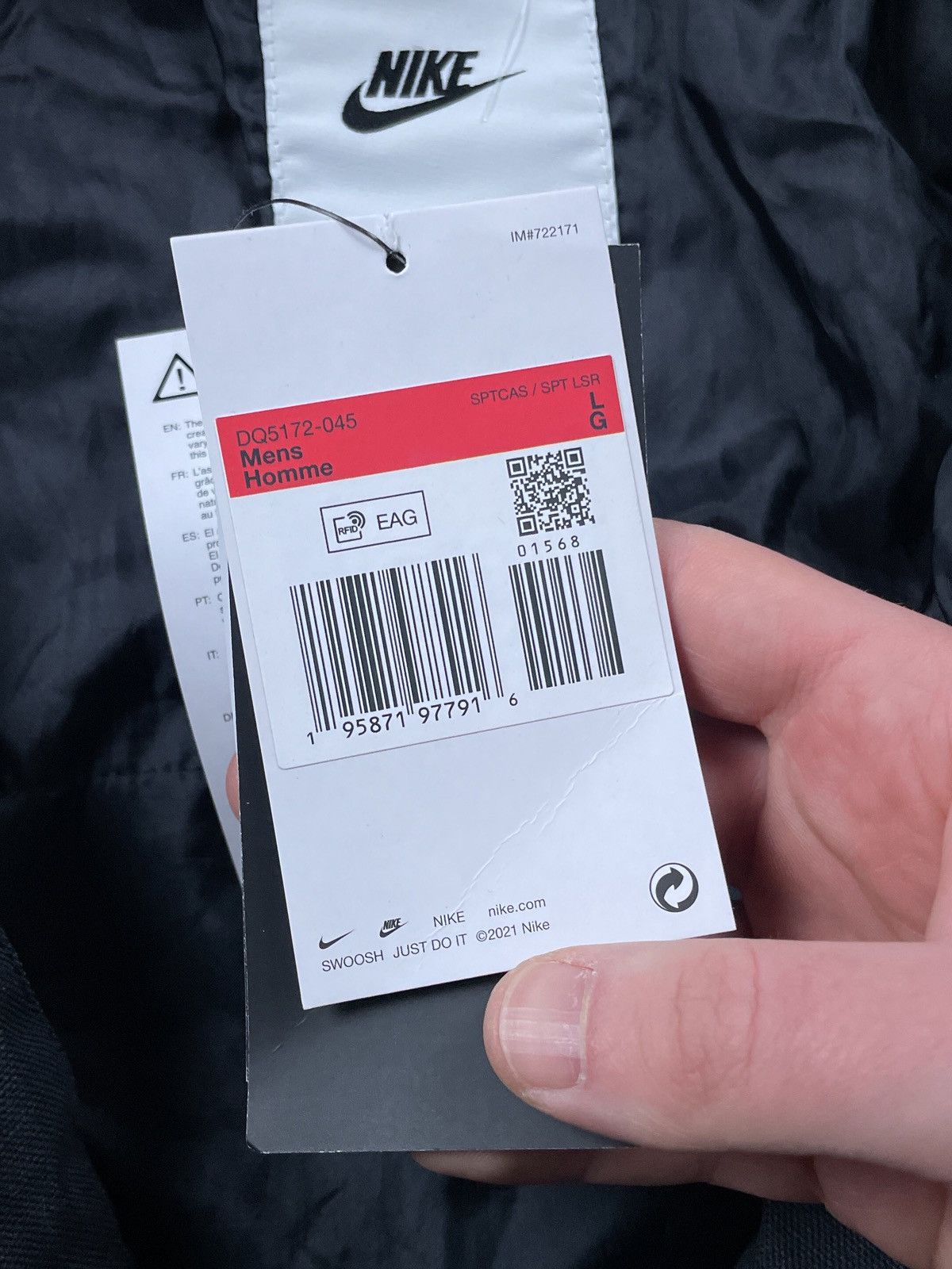 Nike Nike padded vintage y2k 00s active jacket hype swag drip Size US L / EU 52-54 / 3 - 5 Thumbnail