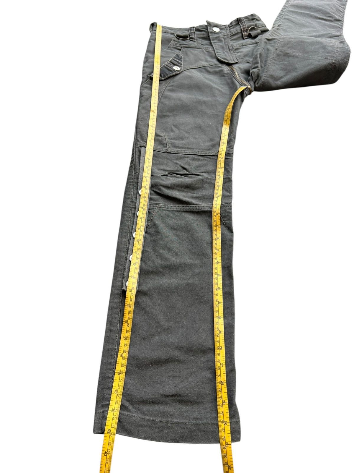 Japanese Brand Techno Goth Bondage Multipocket Pants 30x31 Size US 31 - 11 Thumbnail
