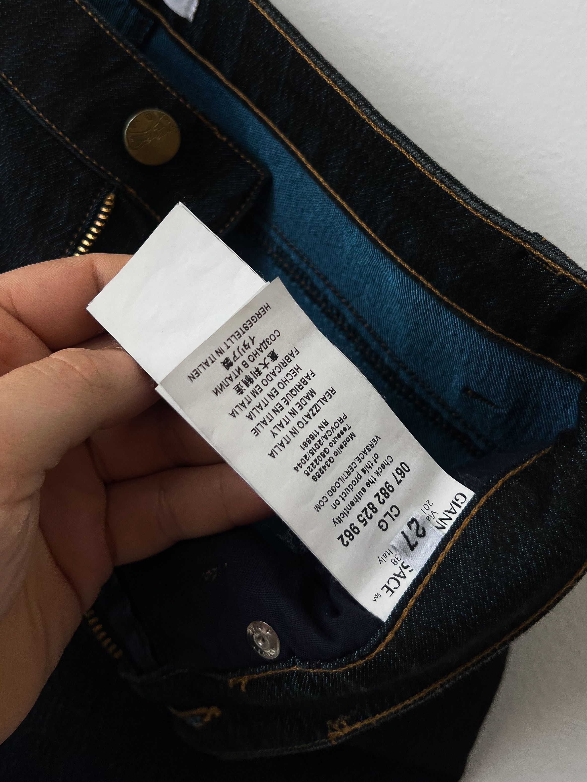 Versace × Versace Jeans Couture Versace Collection wmns stretch pants Size 27" / US 4 / IT 40 - 12 Thumbnail