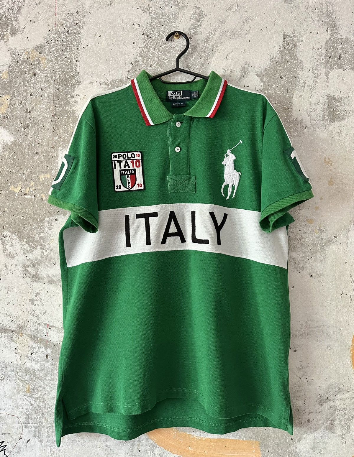 Polo Ralph Lauren VINTAGE POLO RALPH LAUREN BIG LOGO ITALY 10 POLO T ...