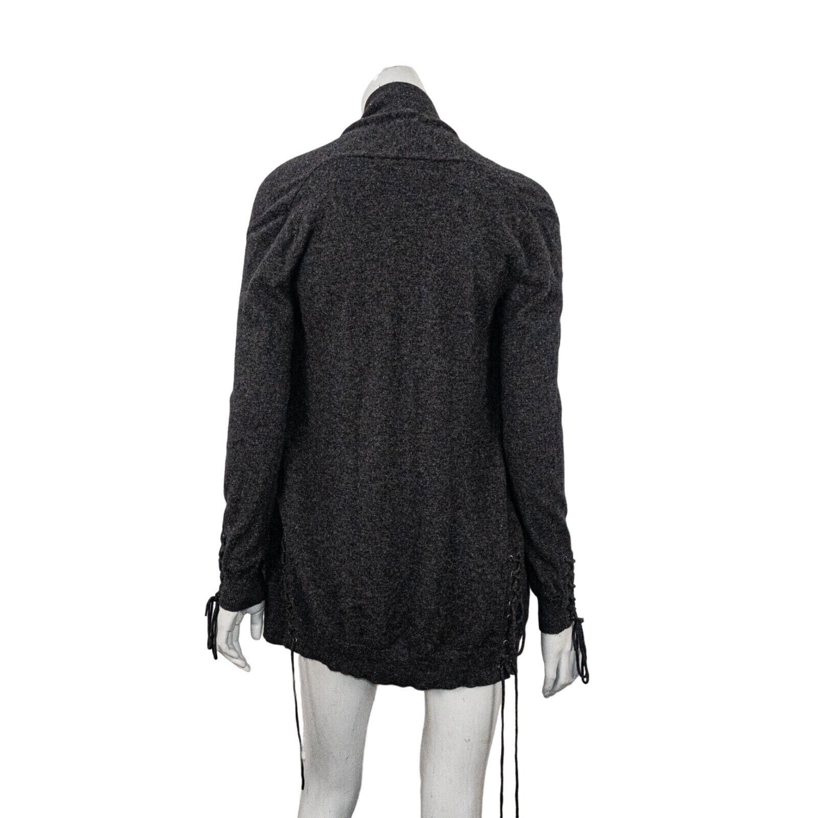 The Kooples The Kooples Wool Cashmere open front Cardigan lace up cuff Size S / US 4 / IT 40 - 5 Thumbnail